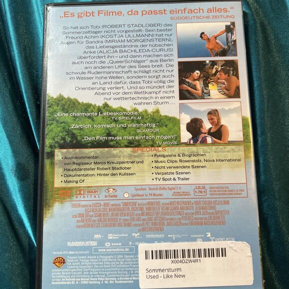 Sommersturm X Edition DVD German Deutsch IMPORTANT: Region 2 DVD - Picture 2 of 3